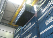Unser Containerlager...